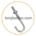 Hastelloy C22 J-Bolts Hastelloy C22 J-Bolts